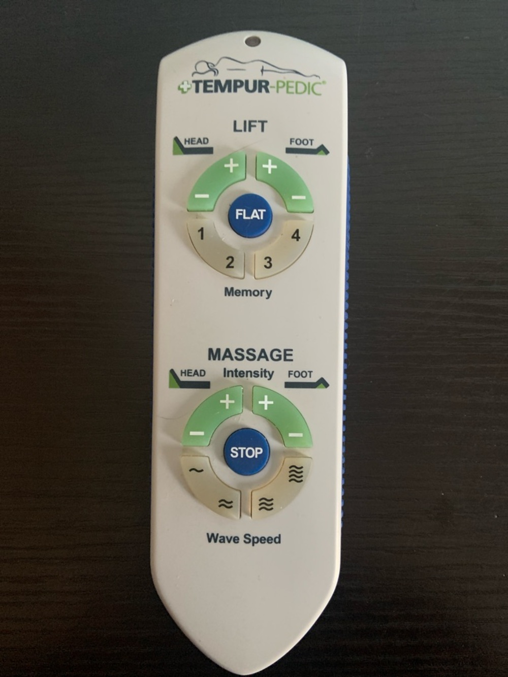Tempur-Pedic Bed Remote Control 
Model #RC-WM-101 - Picture 5 of 6